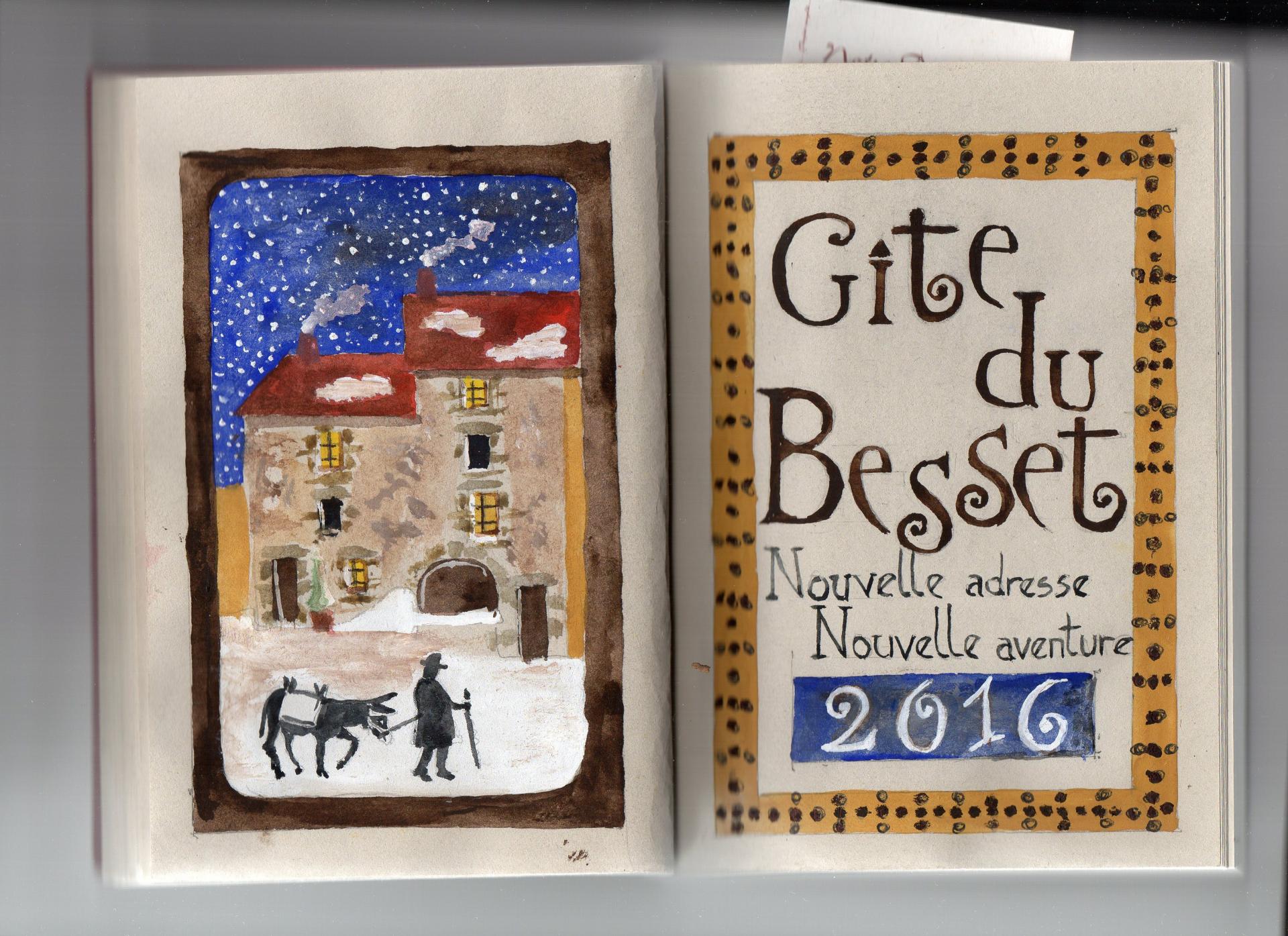 Livre d'or Gîte du Besset à Pradelles